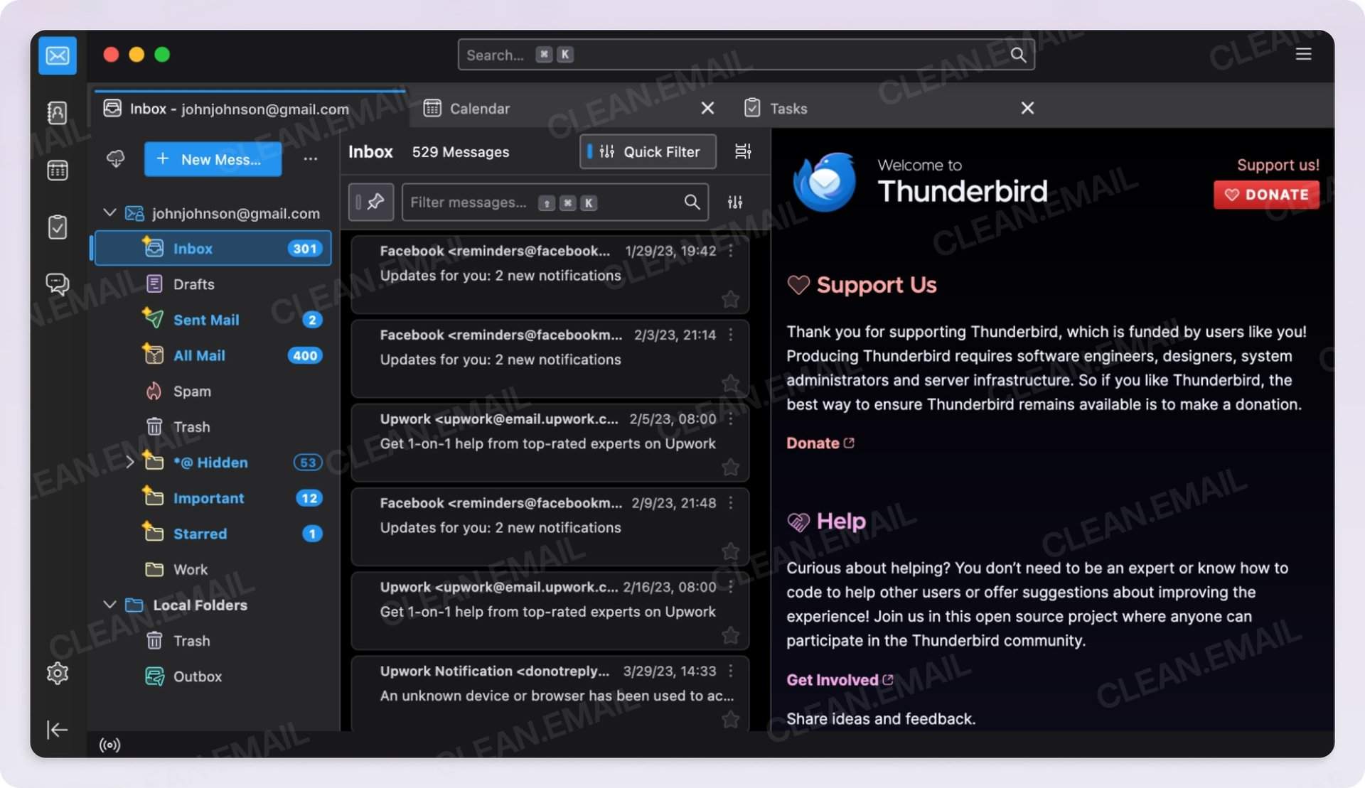 Thunderbird 多平台和多账户