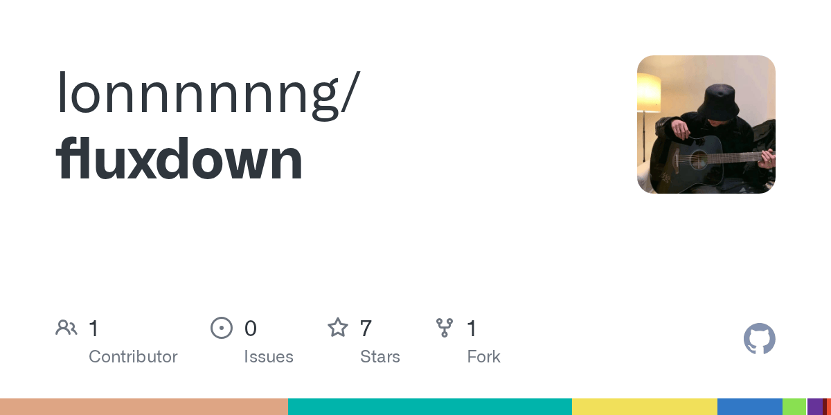 FluxDown download manager interface