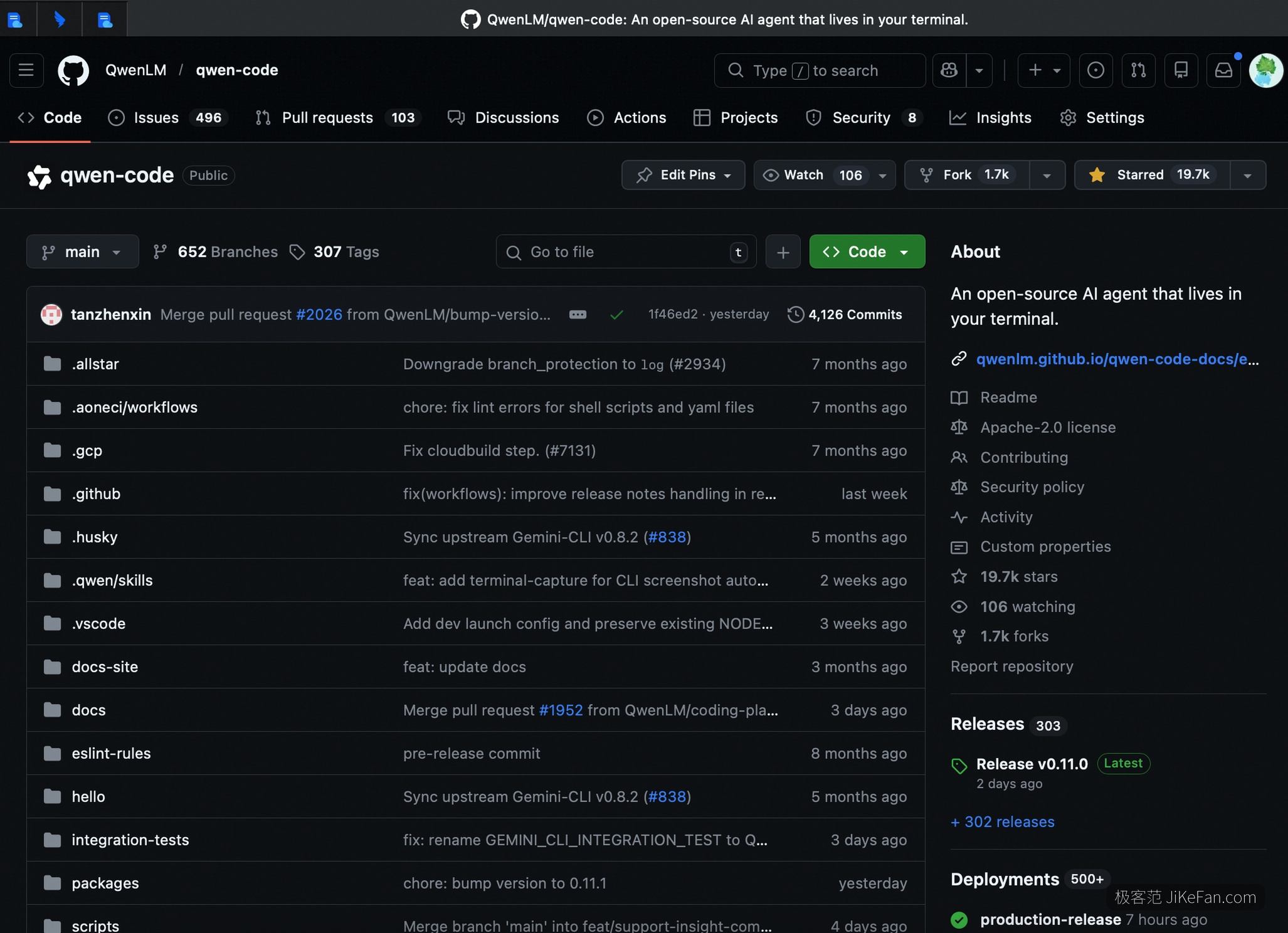 open source GitHub repository