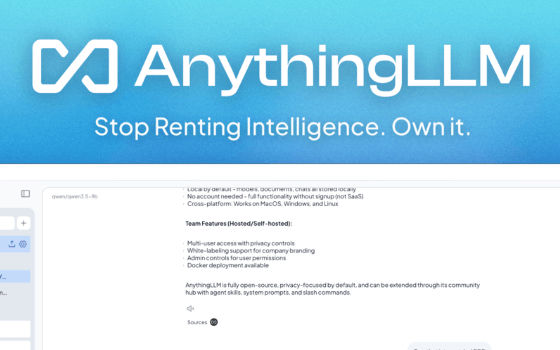 MIT 开源、数据不出机：AnythingLLM 把私有 AI 工作台装进桌面端