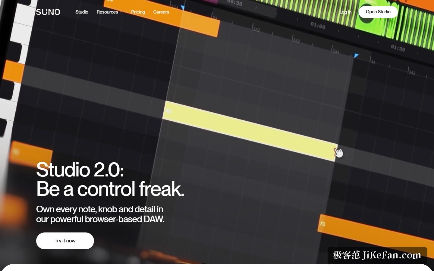 Suno Studio 2.0:浏览器里的音频工作站
