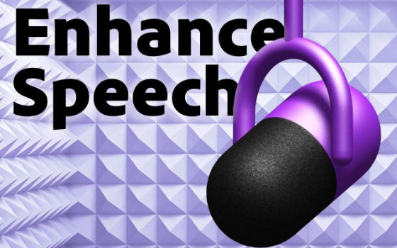 Adobe Podcast Enhance：浏览器里一键降噪增强，免费额度每天 1 小时