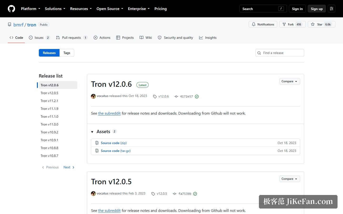 Tron Script 的 GitHub 发布页:最新版本与获取说明