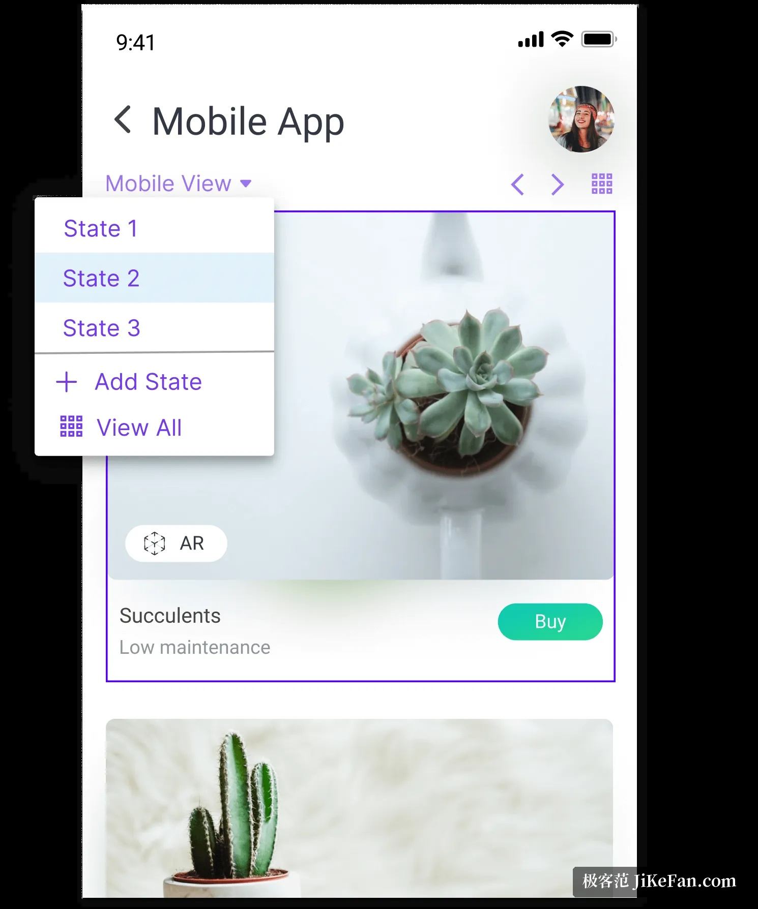 Axure RP 动态面板多状态切换