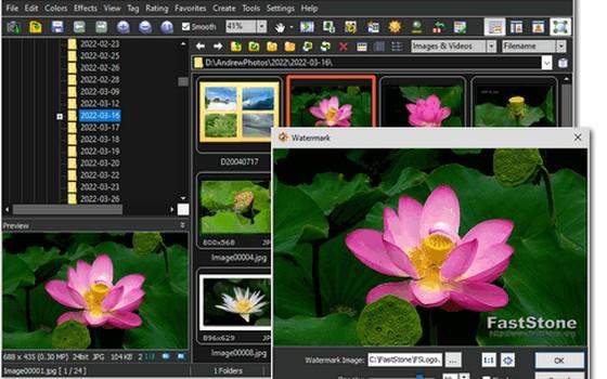 FastStone Image Viewer 8.5：Windows 看图工具，批量处理与调色一体