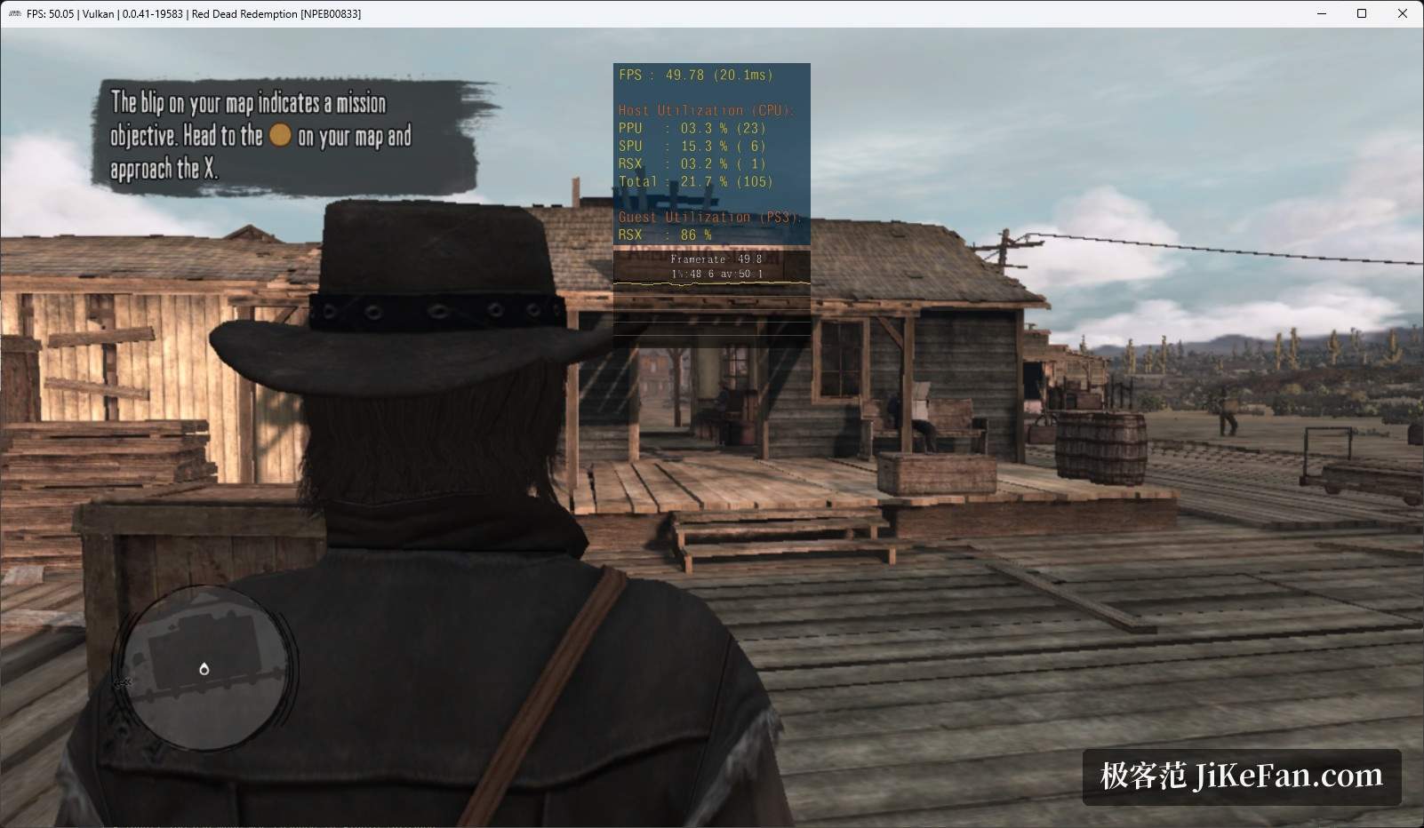 RPCS3 运行游戏画面