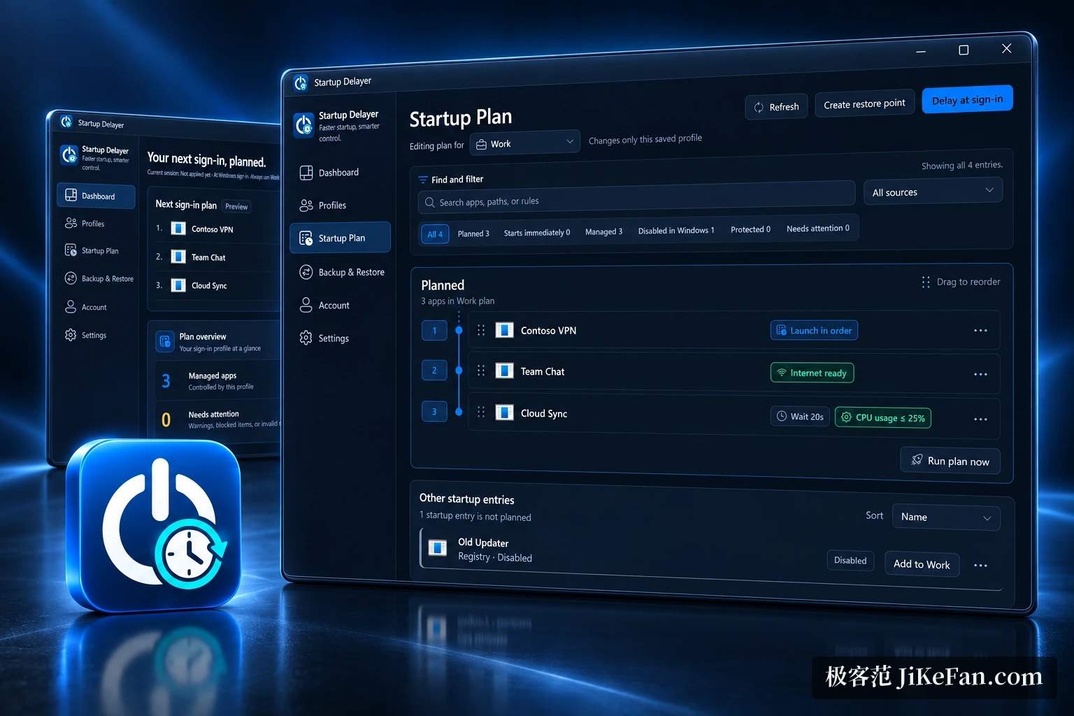 Startup Delayer 延迟启动设置