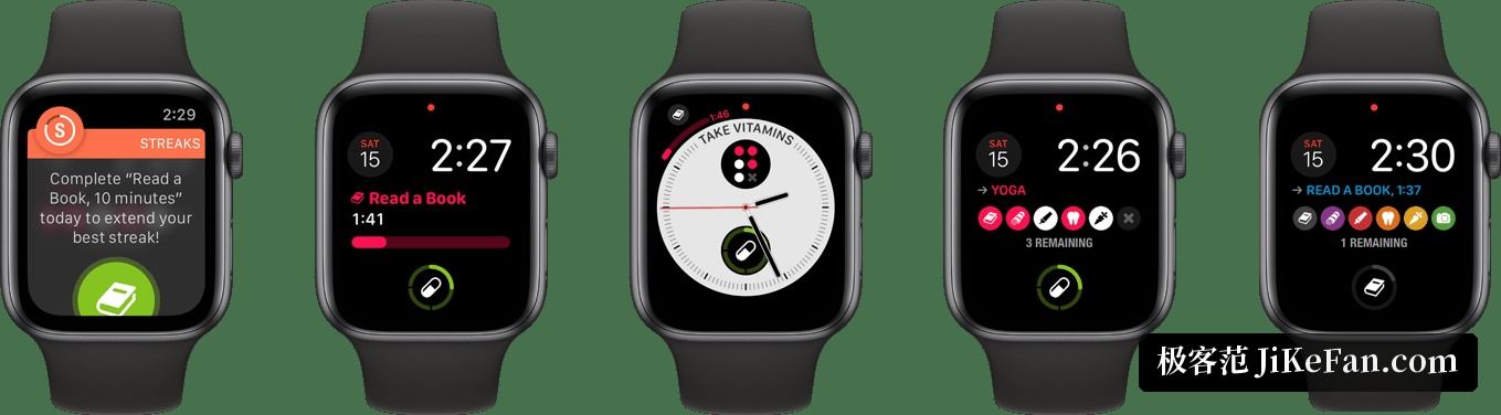 Streaks Apple Watch 应用