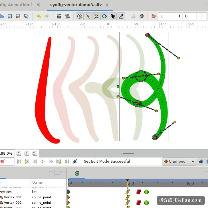 Synfig Studio 矢量变形