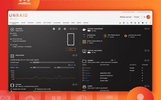 家庭服务器入门之选：Unraid 混插硬盘建存储池，Docker 虚拟机一键部署
