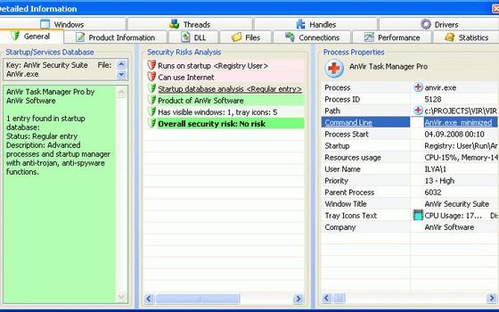 AnVir Task Manager 上手：启动项评分与进程深挖