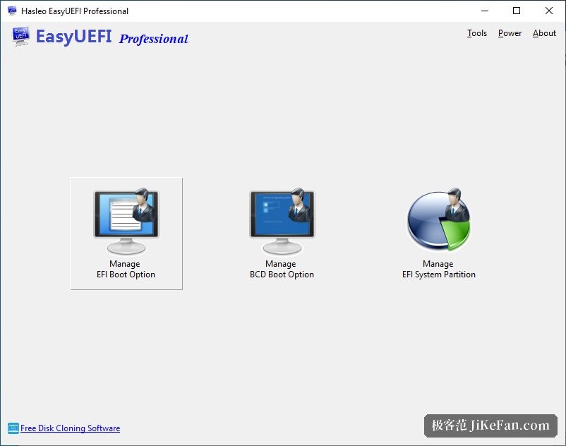 EasyUEFI 新建启动项