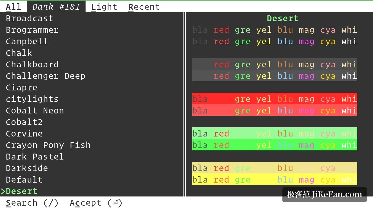 kitty terminal main window