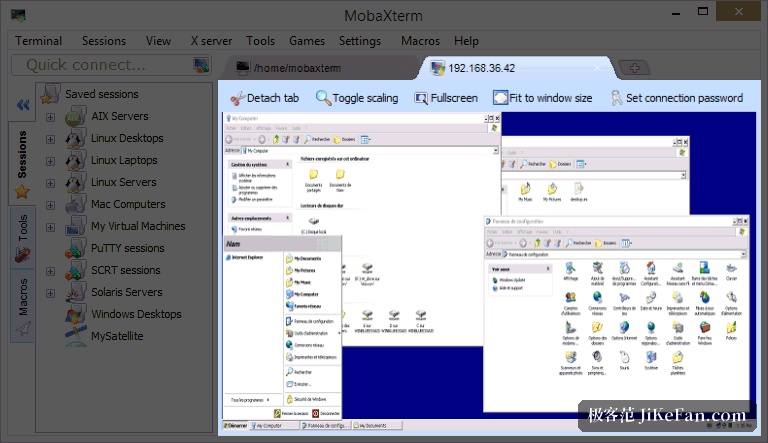 MobaXterm 网络会话