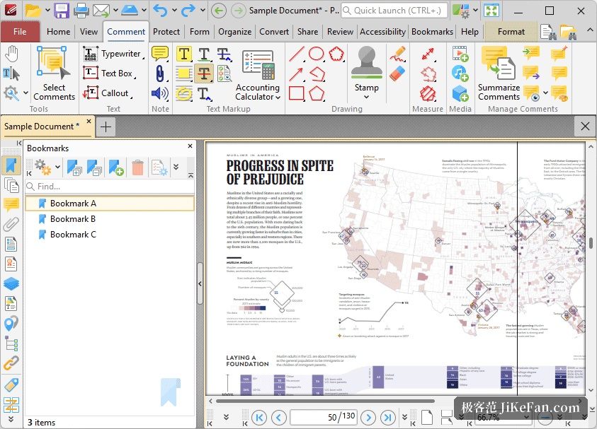 PDF-XChange Editor 批注工具