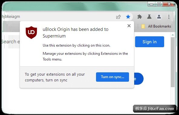supermium tabs and flags