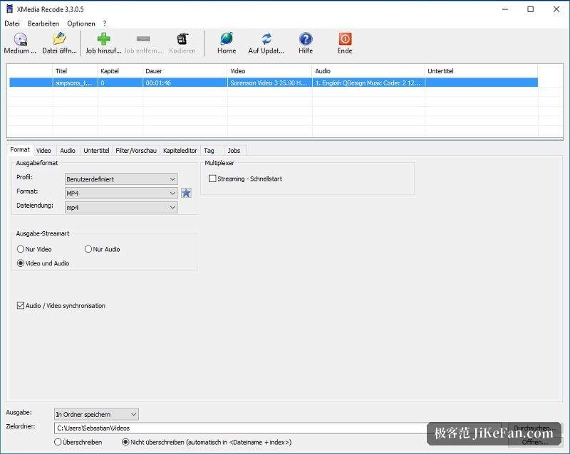 transcoding interface