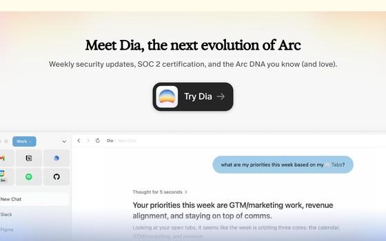Arc 浏览器 1.152：Chromium 内核加 Vertical Tabs 的老牌颜值党
