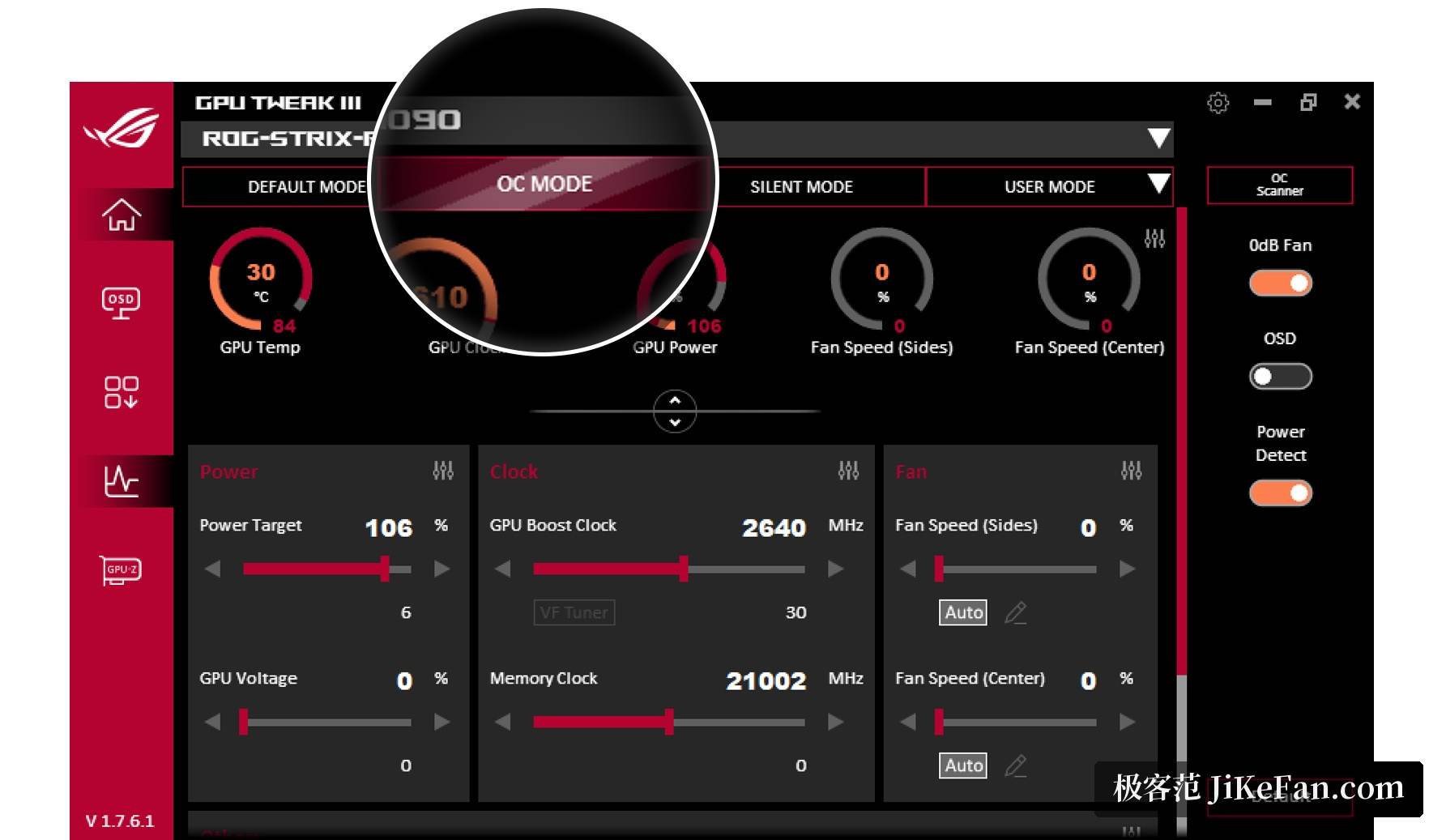 gpu tweak iii dashboard