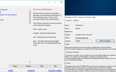 DoNotSpy11 评测：一站式关闭 Windows 隐私跟踪的免费工具