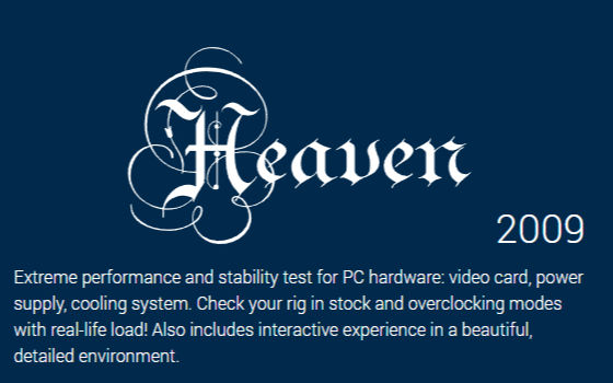 Unigine Heaven：老牌显卡压力测试工具，Basic 版个人可免费用